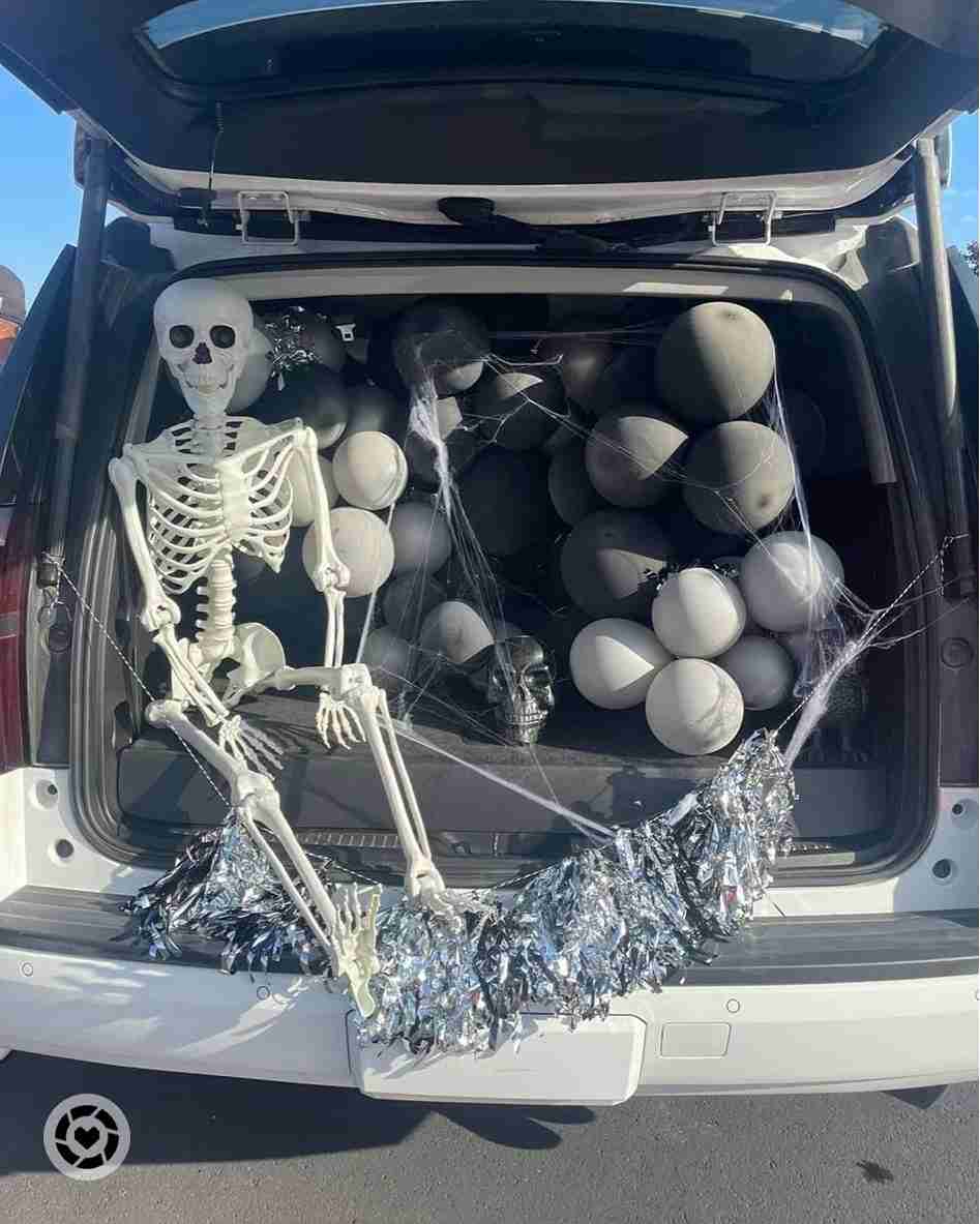 Skeleton in the Trunk Display