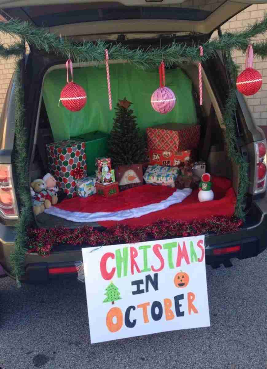 Christmas in October Display