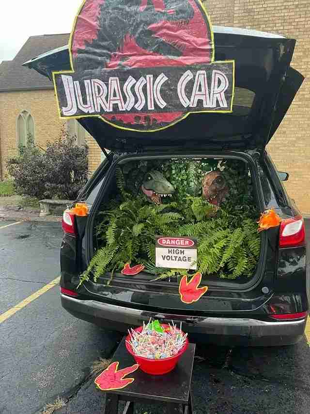 Jurassic Car Display