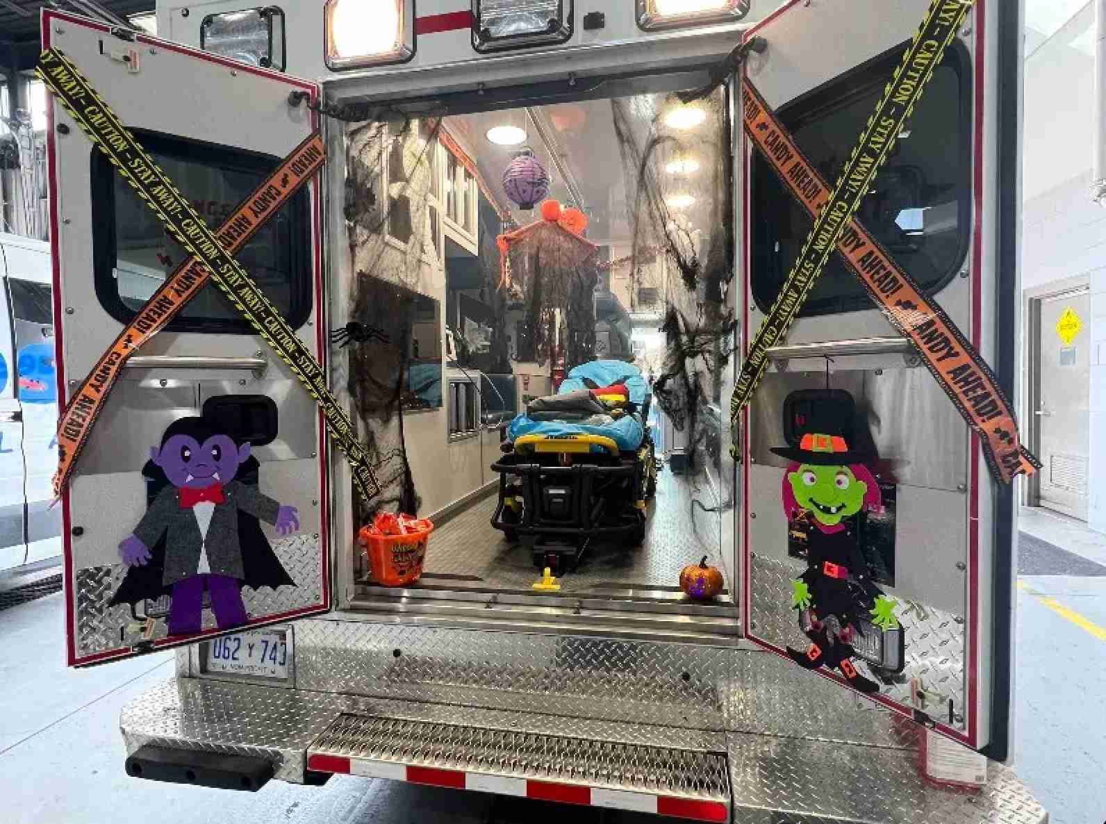 Haunted Ambulance Rear Entry