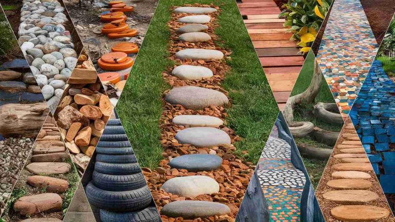 21 DIY Cheap Walkway Ideas to Transform Your Outdoor Space