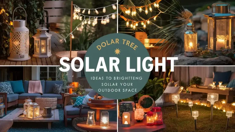 31 Dollar Tree Solar Light Ideas to Brighten Your Outdoor Space