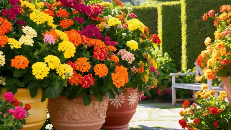 How to Grow Lantana in Pots, Hanging Baskets & Containers