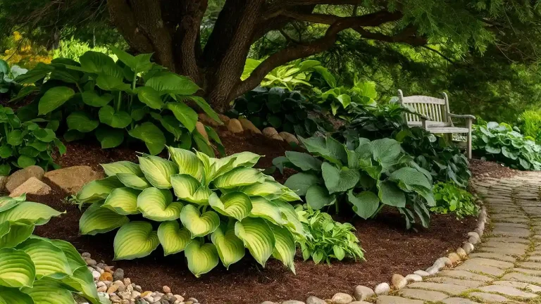 57 Creative Landscaping Ideas with Hostas