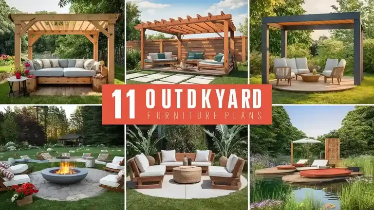 11 DIY Outdoor Furniture Plans for Your Perfect Backyard