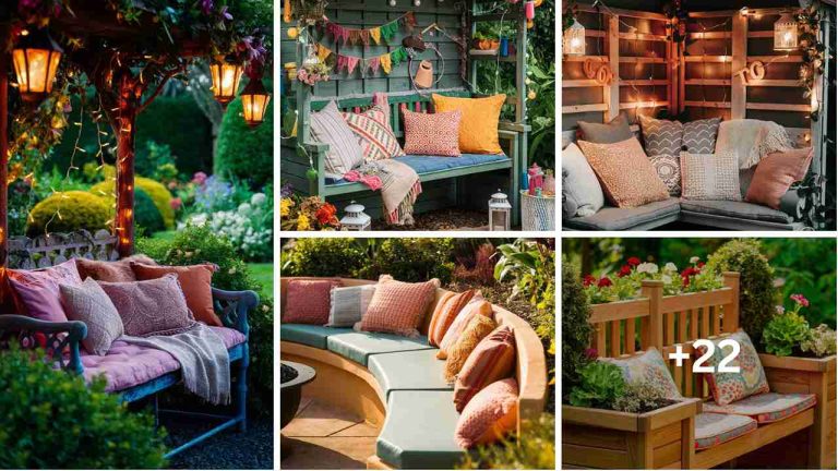 27+ Garden Bench Ideas to Transform Your Outdoor Space