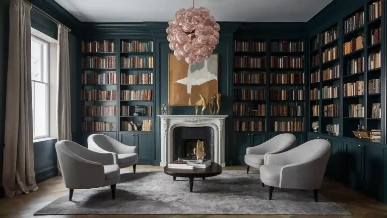 21 Modern Aesthetic Library Room Ideas You Can Copy Now