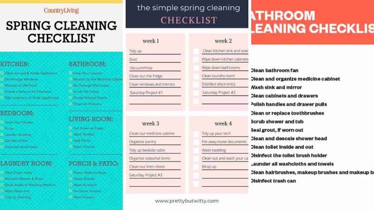 10 Spring Cleaning Checklist to Refresh Your Home and Your Mind