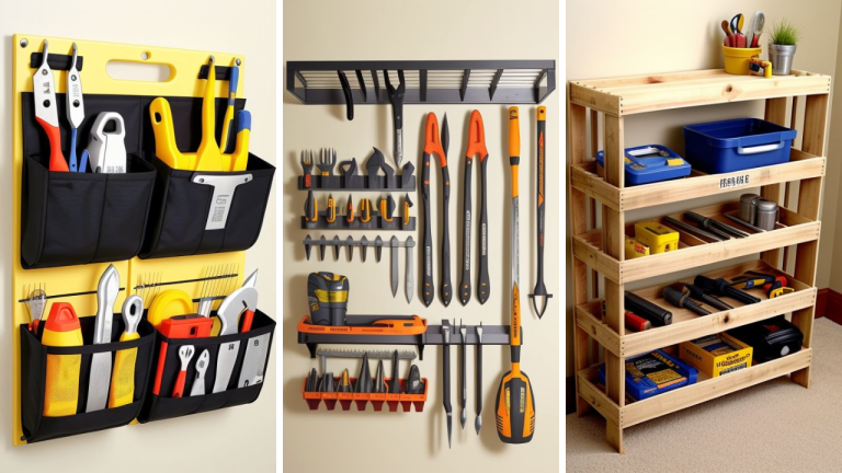 19 DIY Tool Storage Ideas for Small Spaces