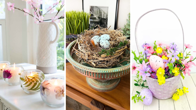 23 DIY Easter Centerpieces from Dollar Tree