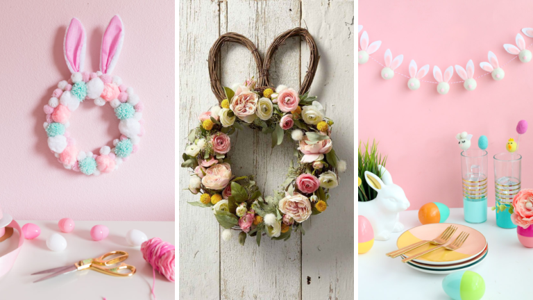 23 Easter Garland Ideas to Freshen Up Your Mantel