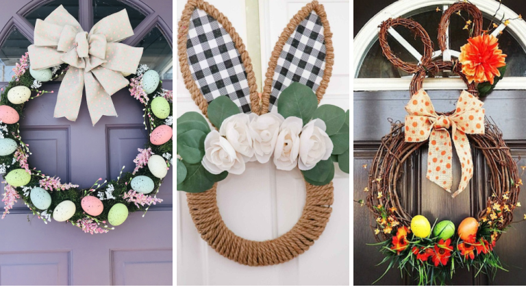 33 Dollar Tree Easter Wreath DIY Ideas – Brighten Your Spring