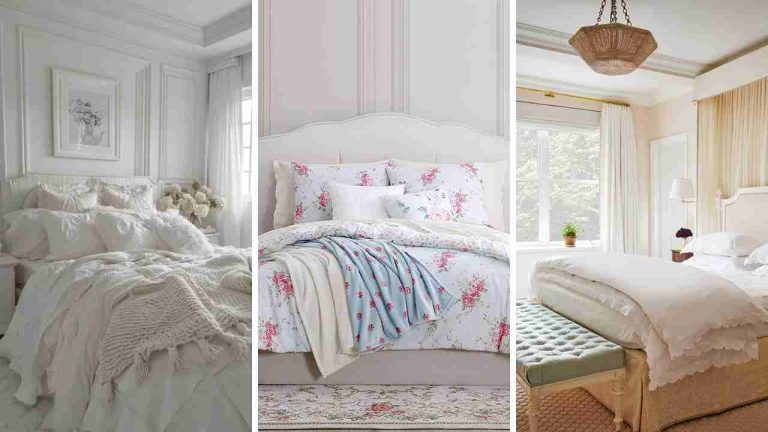 13 White Shabby Chic Bedroom Ideas to Inspire Your Dreamy Space