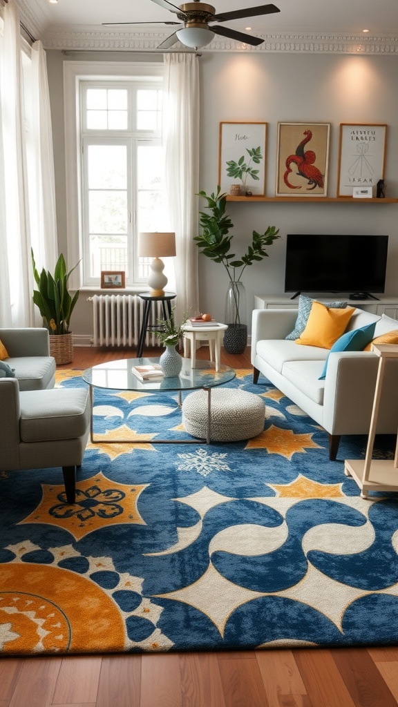 23 Stunning Blue and Yellow Living Room Decor Ideas