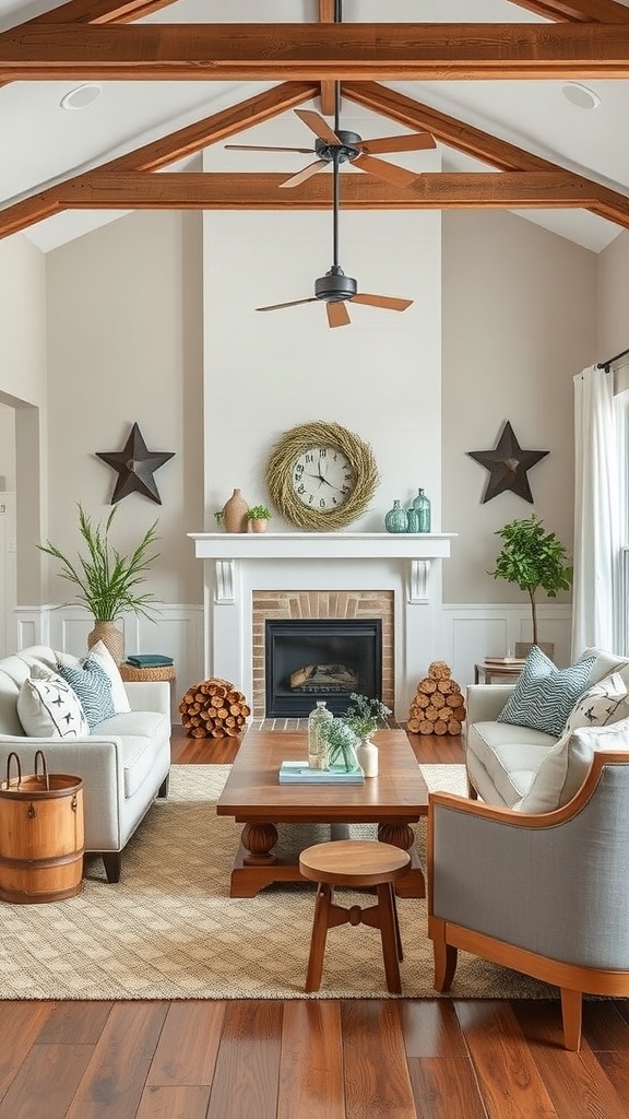 39 Stunning Farmhouse Style Living Rooms to Inspire Your Home Decor