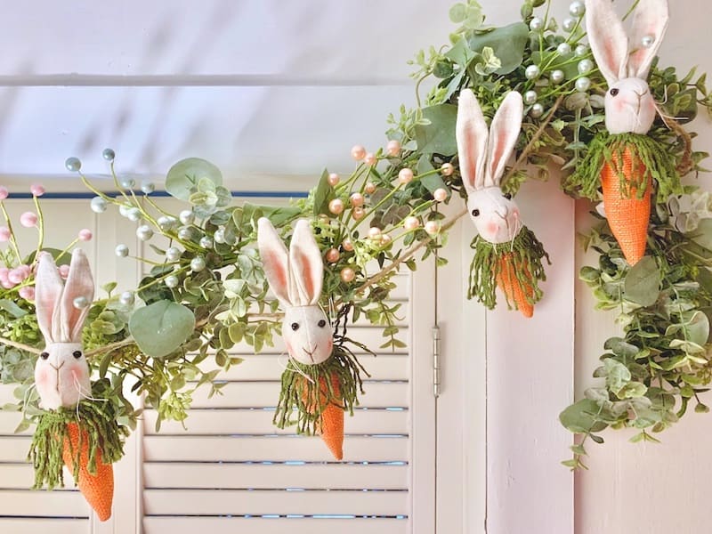 Simple Rustic Diy Easter Garland | Easy Easter Decoration Idea