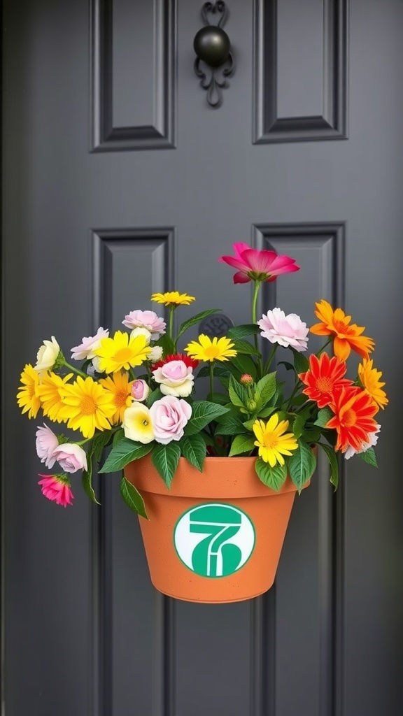 23 Creative DIY Spring Door Hangers You Can Make with Dollar Tree Finds