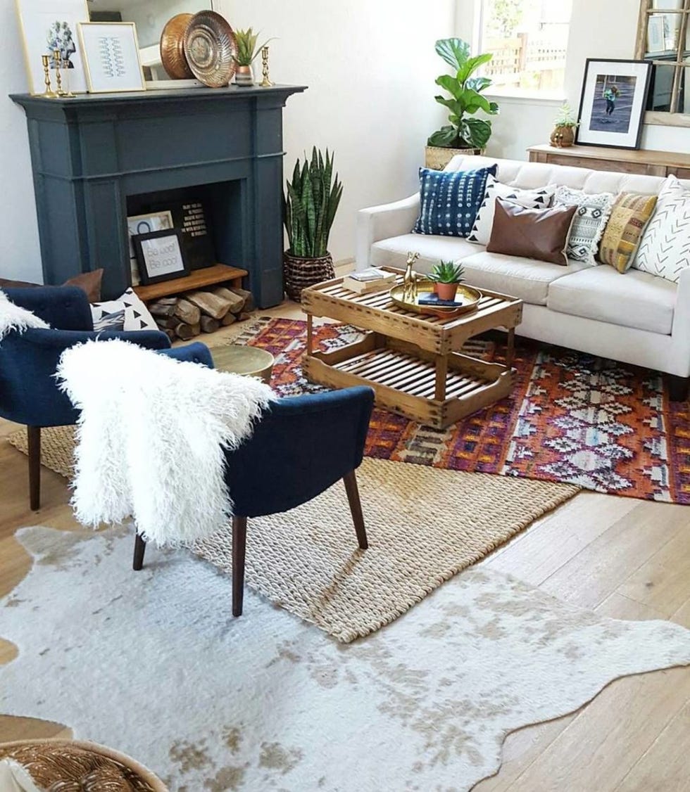 Layering Rugs Home Décor Trend - How to Layer Rugs