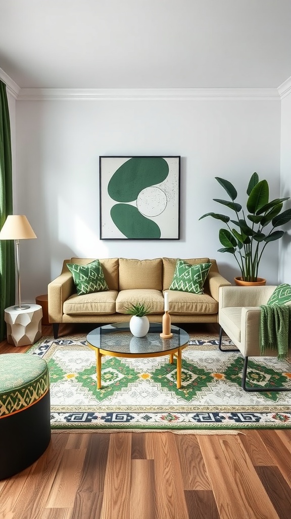 18 Stunning Green and Black Living Room Designs to Inspire Your Home