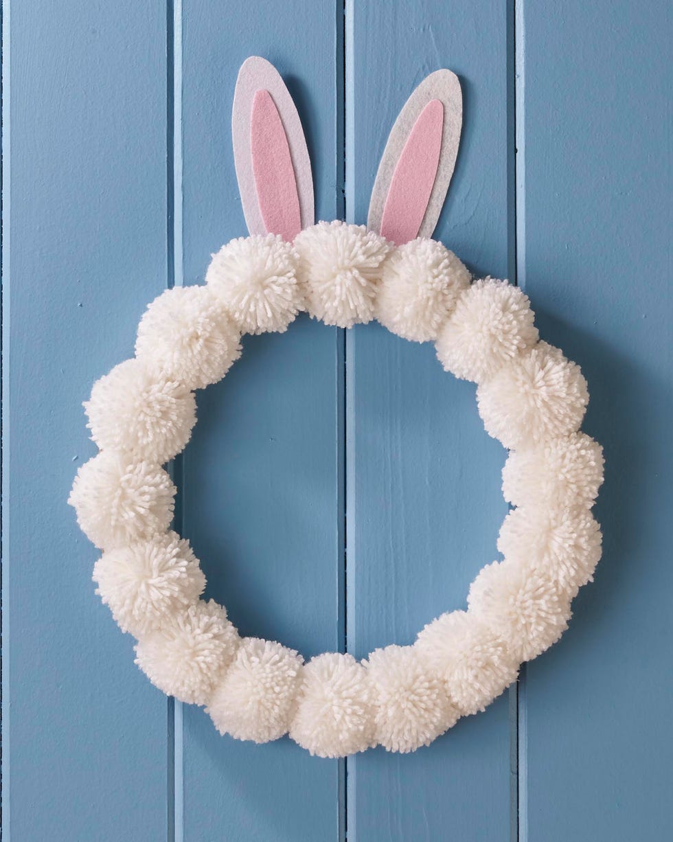 32 DIY Easter Wreath Ideas - How to Make a Cute Easter Door Wreath