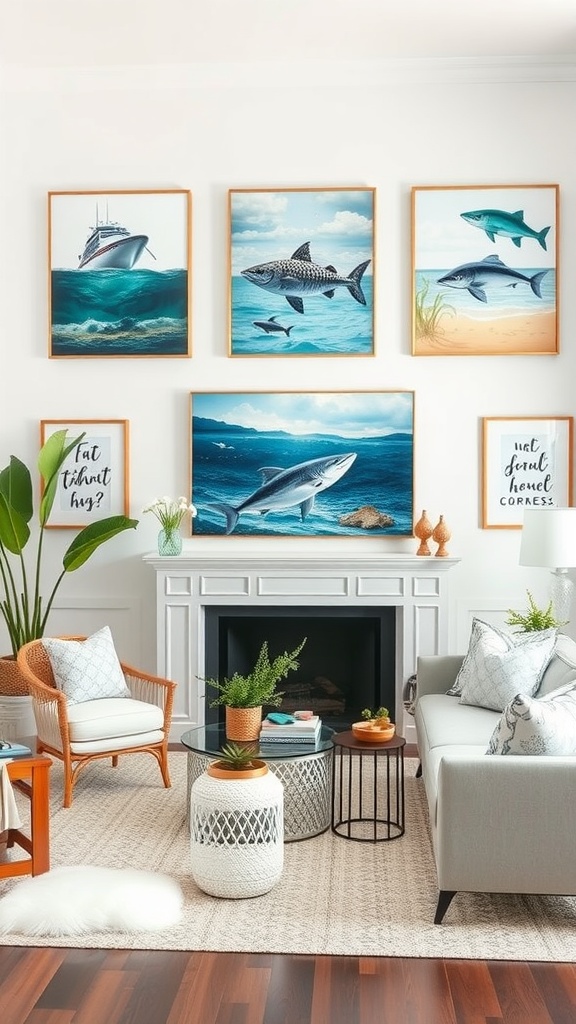 37 Stunning Coastal Living Room Ideas for a Fresh Beach Vibe