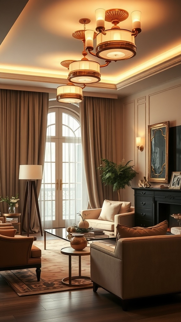 23 White and Gold Living Room Ideas That Exude Elegance and Luxury