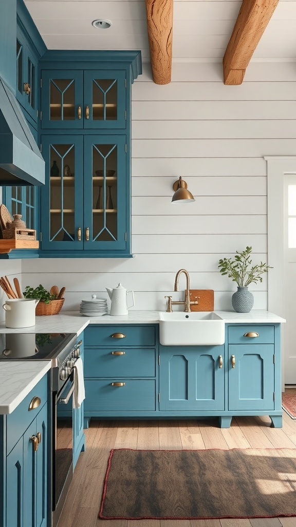 31 Stunning Blue and White Kitchen Ideas for a Fresh Look