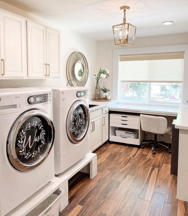 21 Narrow Laundry Room Ideas to Maximize Space and Style