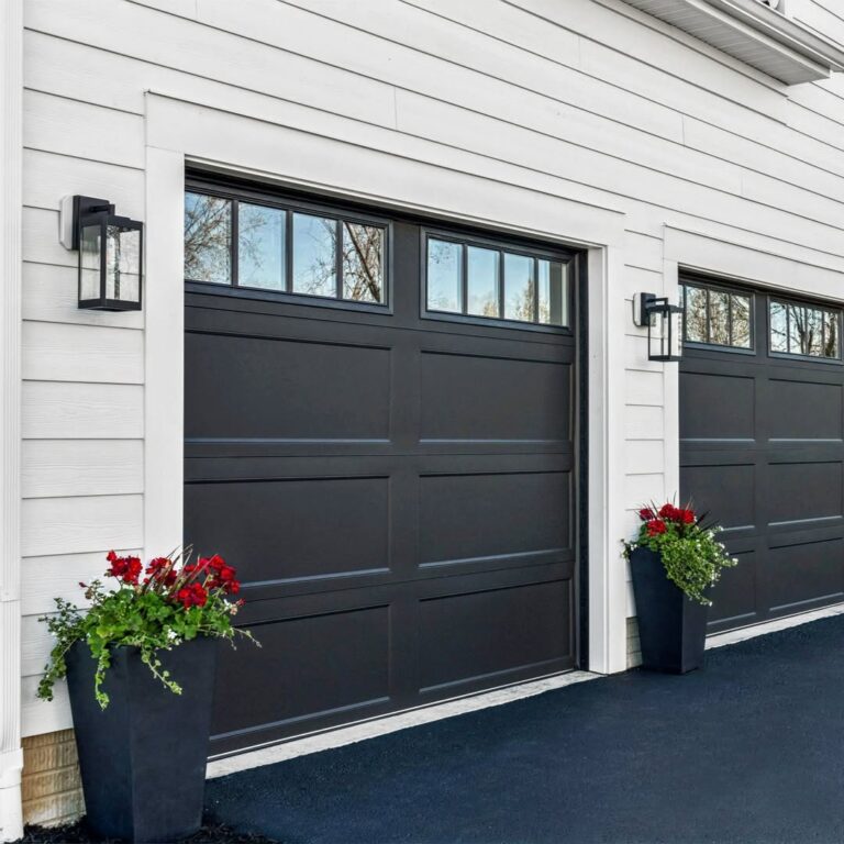 13 Stylish Black Garage Doors to Elevate Your Home’s Curb Appeal