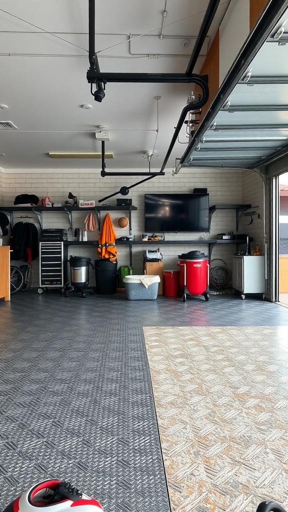 17 Creative Garage Floor Ideas to Transform Your Space