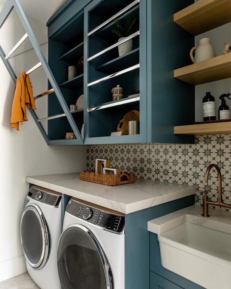 15 Blue Laundry Room Ideas to Transform Your Space