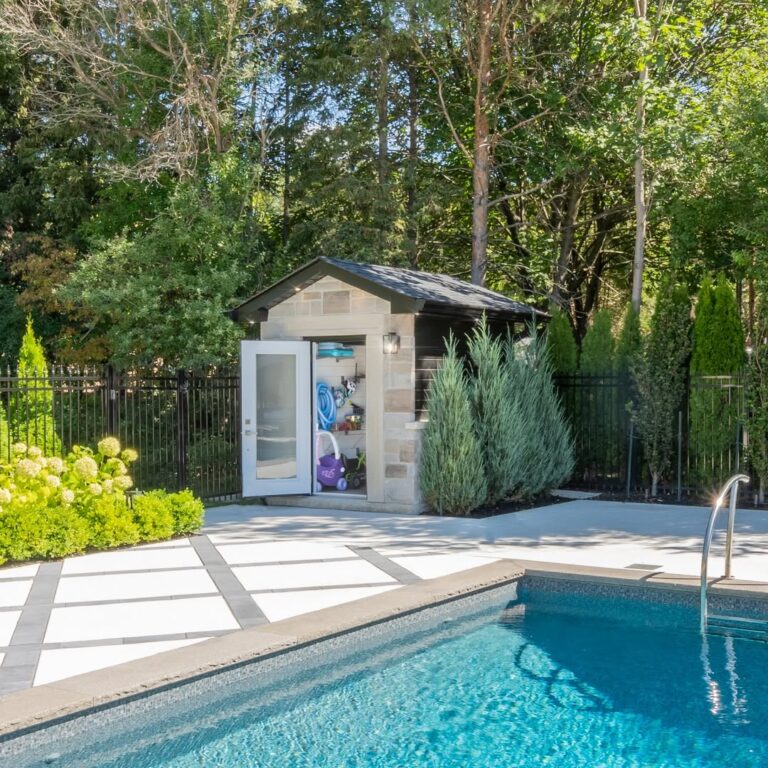 19 Pool Storage Ideas for a Beautiful and Organized Outdoor Space
