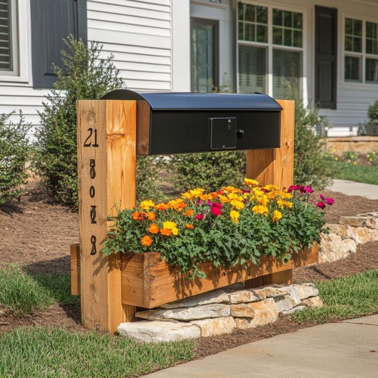 19+ Farmhouse Mailbox Ideas Diy