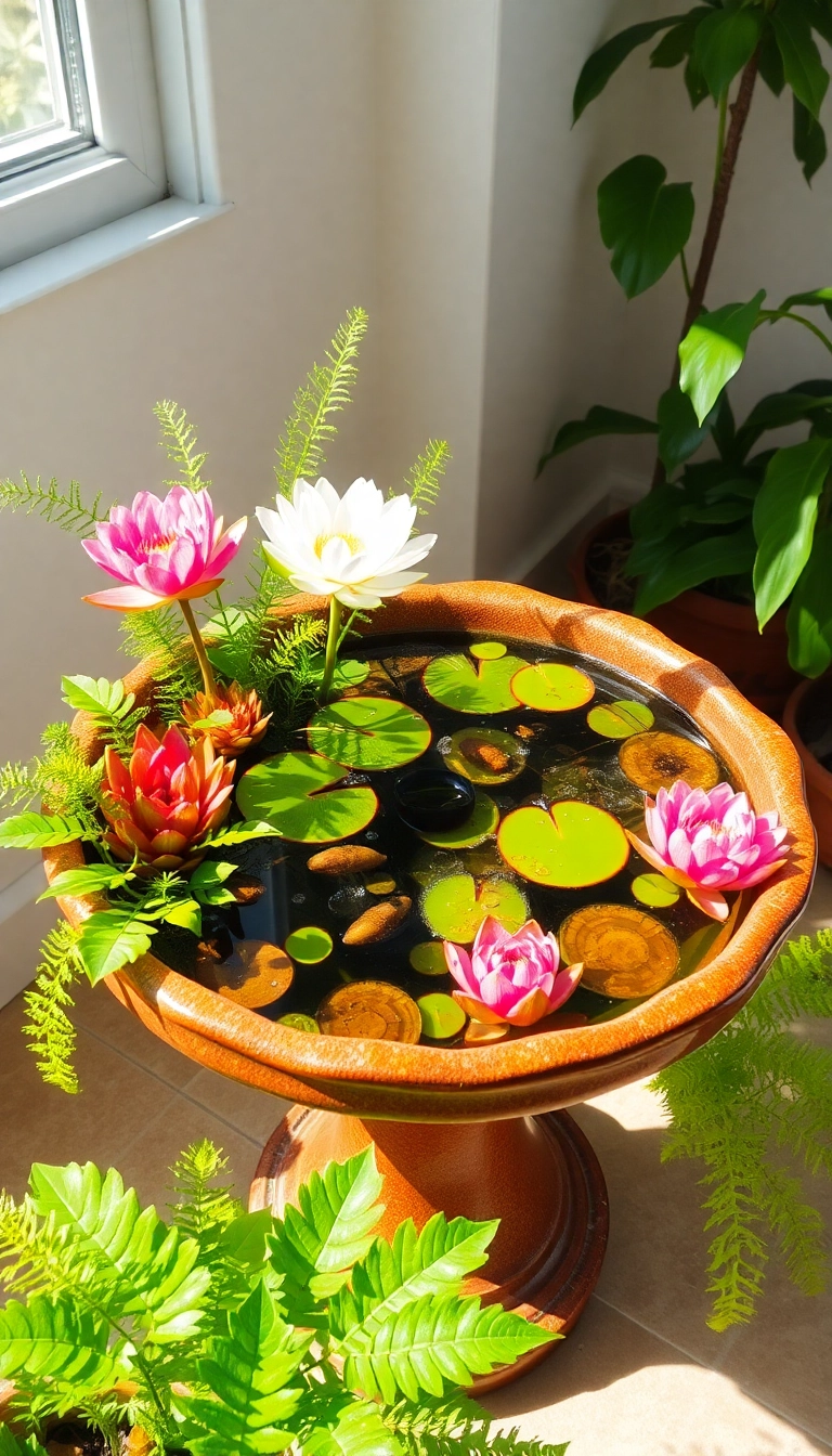27+Dream Indoor Water Garden Ideas