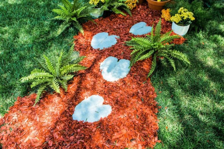 29+ DIY Garden Stepping Stones Ideas
