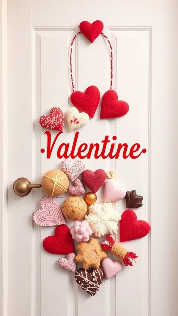 27+  DIY Valentine’s Day Door Hangers Ideas